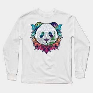 Happy Panda Long Sleeve T-Shirt